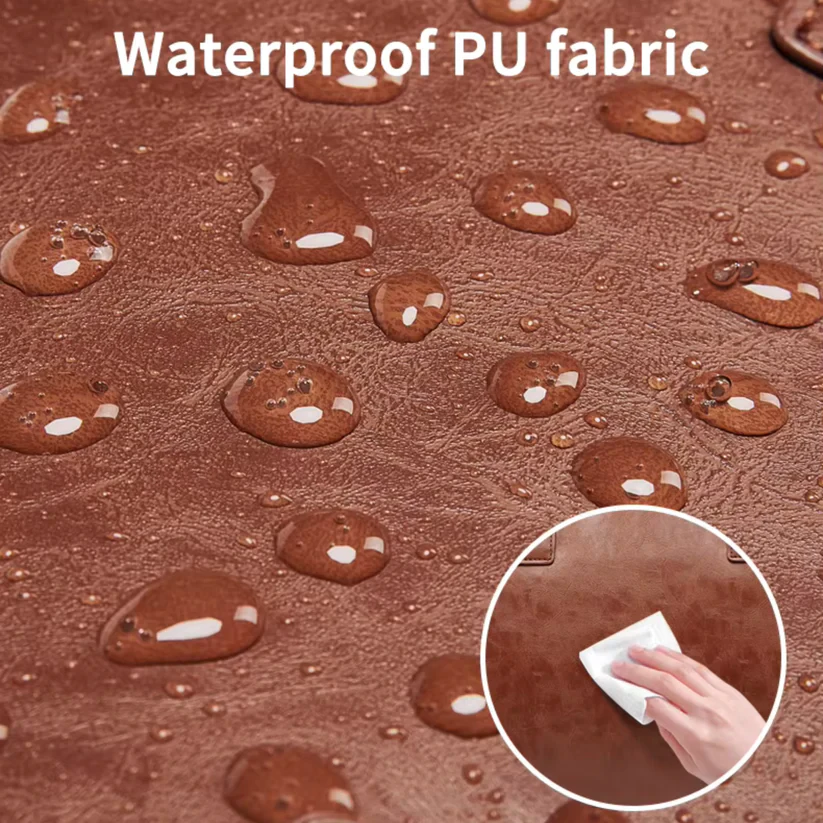 Svandy leather duffel bag