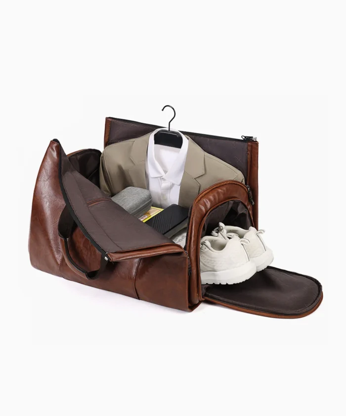 Svandy Leather Duffel Bag - Image 8