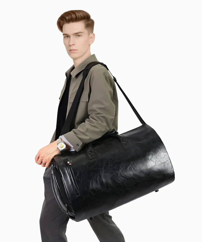 Svandy Leather Duffel Bag - Image 14