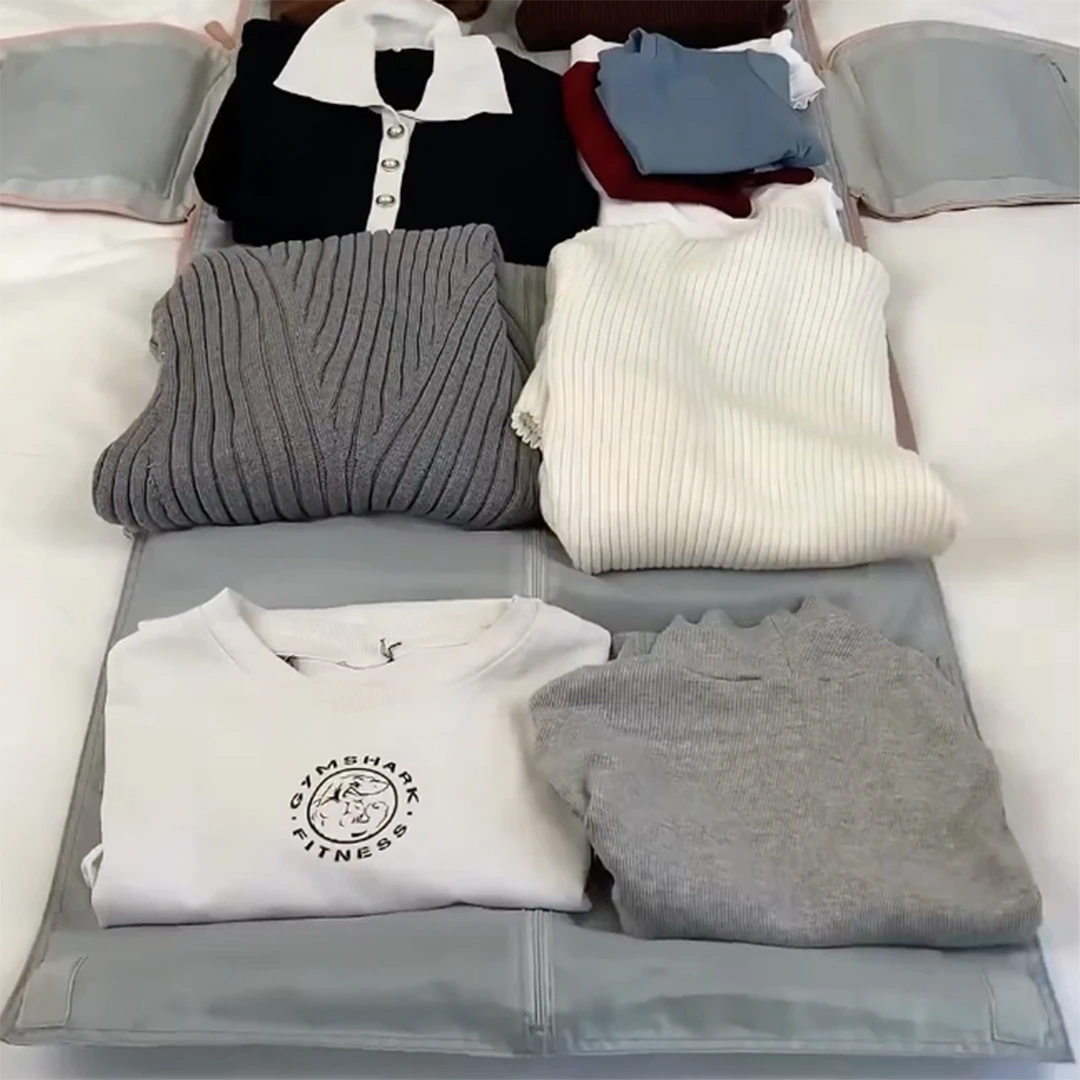 72 hour travel bag with organized packing compartments